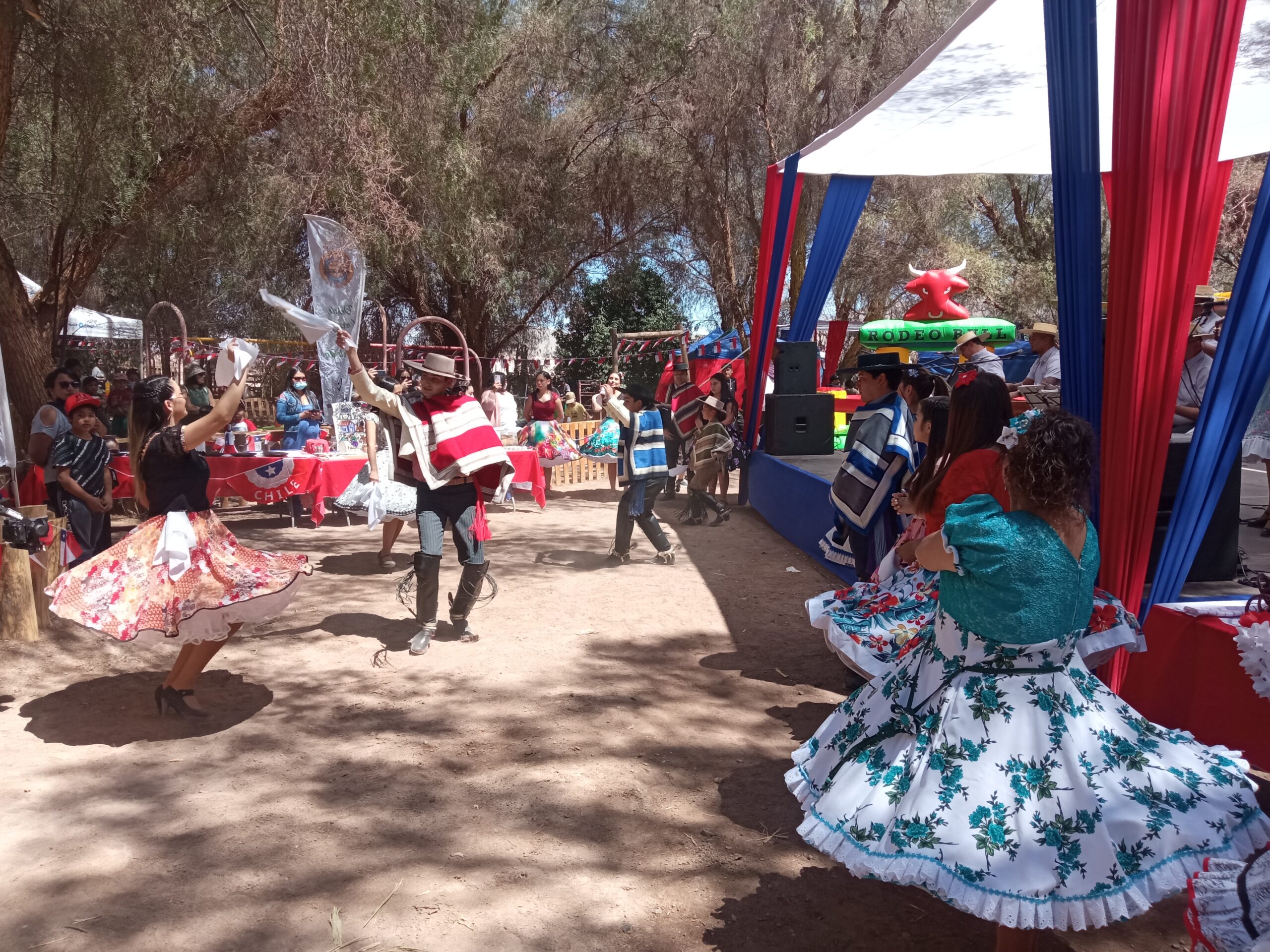 Con variadas actividades la Comuna de Sierra Gorda celebró las Fiestas patrias.
