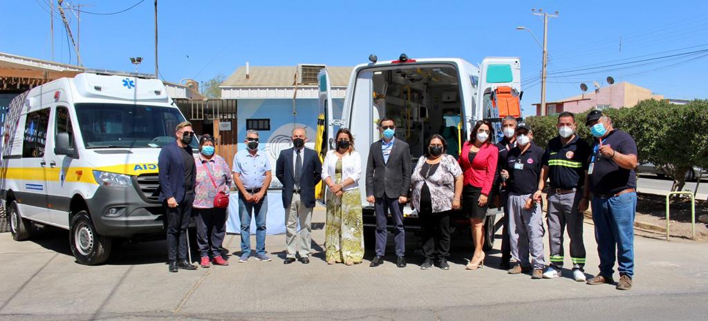 Nuevas Ambulancias para Baquedano y Sierra Gorda